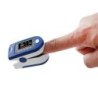 Oximetru medical pentru degete Oximetru digital cu puls pentru vârful degetului Contor de saturație a oxigenului din sânge Clip 