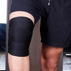 1 bucăți bărbați fitness ridicare greutăți genunchi benzi sport genunchi bandaje genuflexiuni accesorii echipamente de antrename