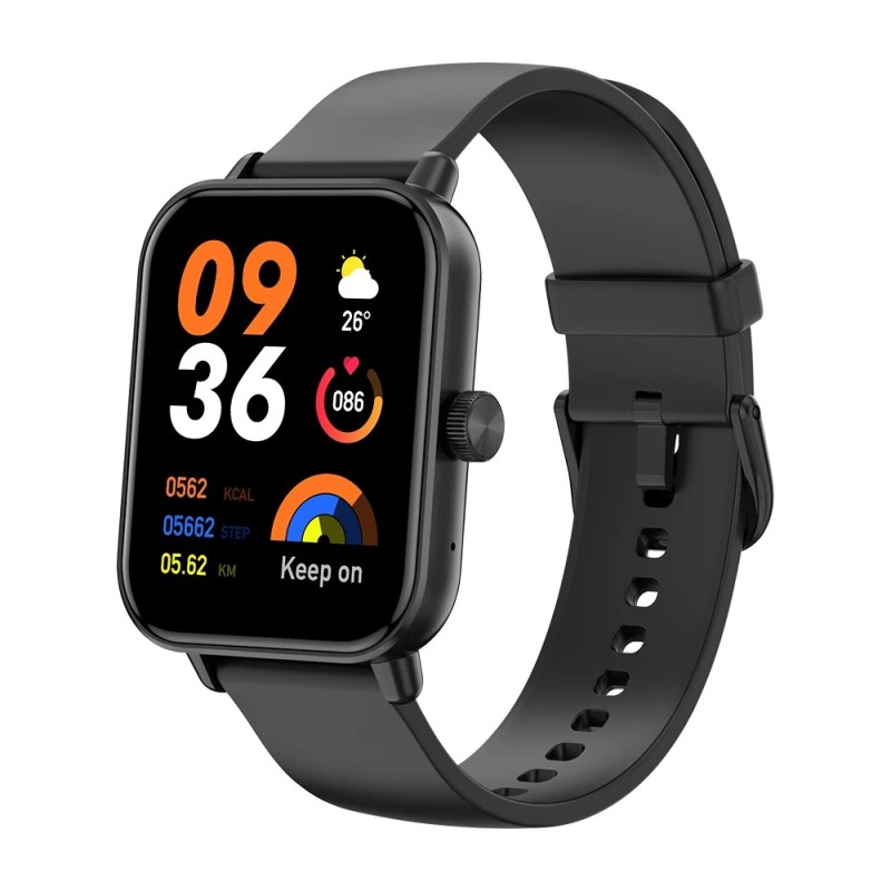 COLMI P81 Ceas inteligent cu apeluri vocale Ecran ultra de 1,9 inchi Monitor de sănătate 24 de ore peste 100 de moduri sportive,