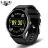 Ceas inteligent LIGE Bărbați Femei Ecran tactil complet Ceas Sport Fitness Bărbați IP67 Bluetooth impermeabil pentru Android IOS