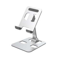 Suport universal pentru telefon de birou, pliabil, din aliaj de aluminiu, suport de montare pentru suport pentru telefon mobil p