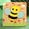 Puzzle din lemn 3D de înaltă calitate, desene animate pentru copii, puzzle pentru traficul de animale, învățarea timpurie, joc d
