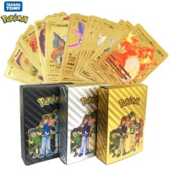 11-110 bucăți Pokemon engleză germană spaniolă franceză cărți de joc Charizard Vmax Gx rare Pikachu Battle Trainer jucării de ca