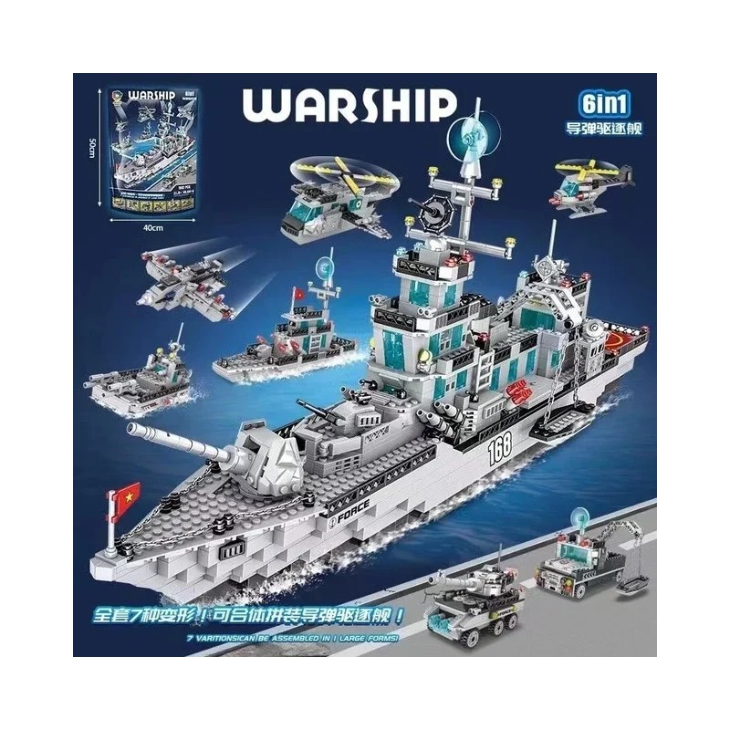 Car de război al marinei, navă, barcă armată, avion, model, nave de război, blocuri de construcție, set de construcție pentru bă Car de război al marinei, navă, barcă armată, avion, model, nave de război, blocuri de construcție, set de construcție pentru bă