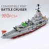 Car de război al marinei, navă, barcă armată, avion, model, nave de război, blocuri de construcție, set de construcție pentru bă