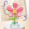 Set de blocuri de construcție cu flori creative pentru copii Jucării ABS nemuritoare plante în ghiveci asamblare set de ornament