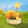 Bloc de construcții Pokemon nou Pikachu Charmander Squirtle Model de jucărie Decorare pentru casă Planta în ghiveci Cărămidă Juc