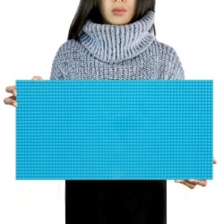 Placă de bază pentru blocuri de construcții clasice cu 32*64 de găuri, blocuri de construcții asamblate DIY, compatibile cu jucă