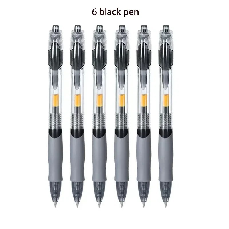 Set de pixuri cu gel retractabile de 13/30 de buc, cilindru cu cerneală negru/roșu/albastru pentru rezerve de scris Accesorii de