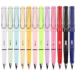 12 buc/set Creion Etern Color poate fi ștears Magic Înlocuiește capul Eco-friendly Student Pictură Copii Cadou Desenă Rechizite 