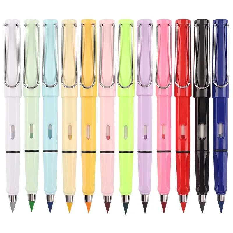 12 buc/set Creion Etern Color poate fi ștears Magic Înlocuiește capul Eco-friendly Student Pictură Copii Cadou Desenă Rechizite 12 buc/set Creion Etern Color poate fi ștears Magic Înlocuiește capul Eco-friendly Student Pictură Copii Cadou Desenă Rechizite