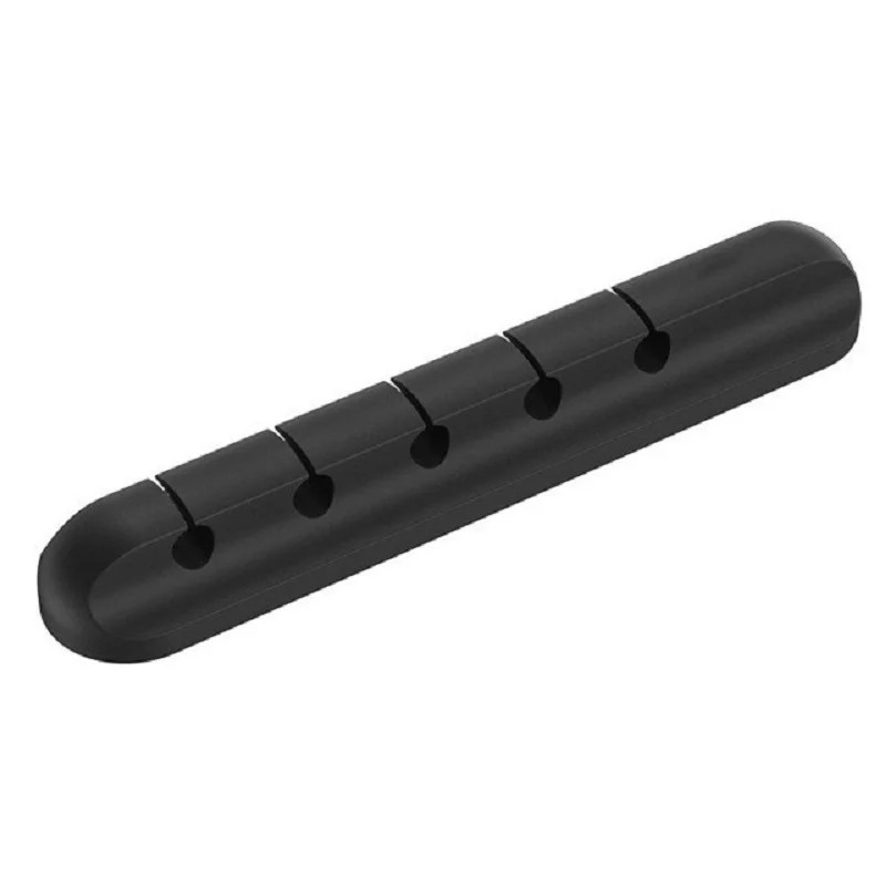 Organizator de cabluri Suport de sârmă Înfășurator de cablu USB flexibil Clipuri de silicon ordonate pentru tastatura mouse-ului