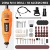 Mini mașină de găurit electrică râșniță stilou de gravare Mini burghiu accesorii pentru mașină de slefuit