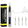 Kit de instrumente rotative fără fir USB pentru prelucrarea lemnului, stilou de gravat, bricolaj, pentru bijuterii, metal, sticl