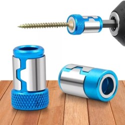 Universal 1 buc Inel magnetic Inel magnetic din aliaj Biți de șurubelniță Anti-coroziune Magnetizator puternic Burghiu Inel magn
