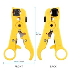 Clește pentru cuțit electric multifuncțional pentru dezimbrare Instrumente Clește pentru cablu coaxial pentru tăiere Striper pen