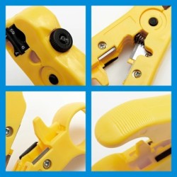 Clește pentru cuțit electric multifuncțional pentru dezimbrare Instrumente Clește pentru cablu coaxial pentru tăiere Striper pen