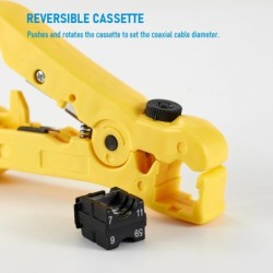 Clește pentru cuțit electric multifuncțional pentru dezimbrare Instrumente Clește pentru cablu coaxial pentru tăiere Striper pen