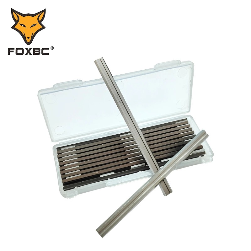 FOXBC 82mm HSS Planer Blades Knives for Bosch DeWalt Metabo Makita Trend and Elu Woodworking Power Tools Accessorie 3-1/4" 10PCS FOXBC 82mm HSS Planer Blades Knives for Bosch DeWalt Metabo Makita Trend and Elu Woodworking Power Tools Accessorie 3-1/4" 10PCS