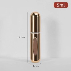 5 ml de înaltă calitate, reîncărcabil, parfum, sticla cu fund de cristal, recipiente pentru cosmetice, pulverizator de parfum, d
