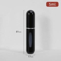 5 ml de înaltă calitate, reîncărcabil, parfum, sticla cu fund de cristal, recipiente pentru cosmetice, pulverizator de parfum, d