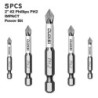 Bit de șurubelniță Phillips PH2 de 50 mm/2 inci - Perfect pentru proiecte din plastic, lemn și metal!
