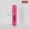 5 ml de înaltă calitate, reîncărcabil, parfum, sticla cu fund de cristal, recipiente pentru cosmetice, pulverizator de parfum, d