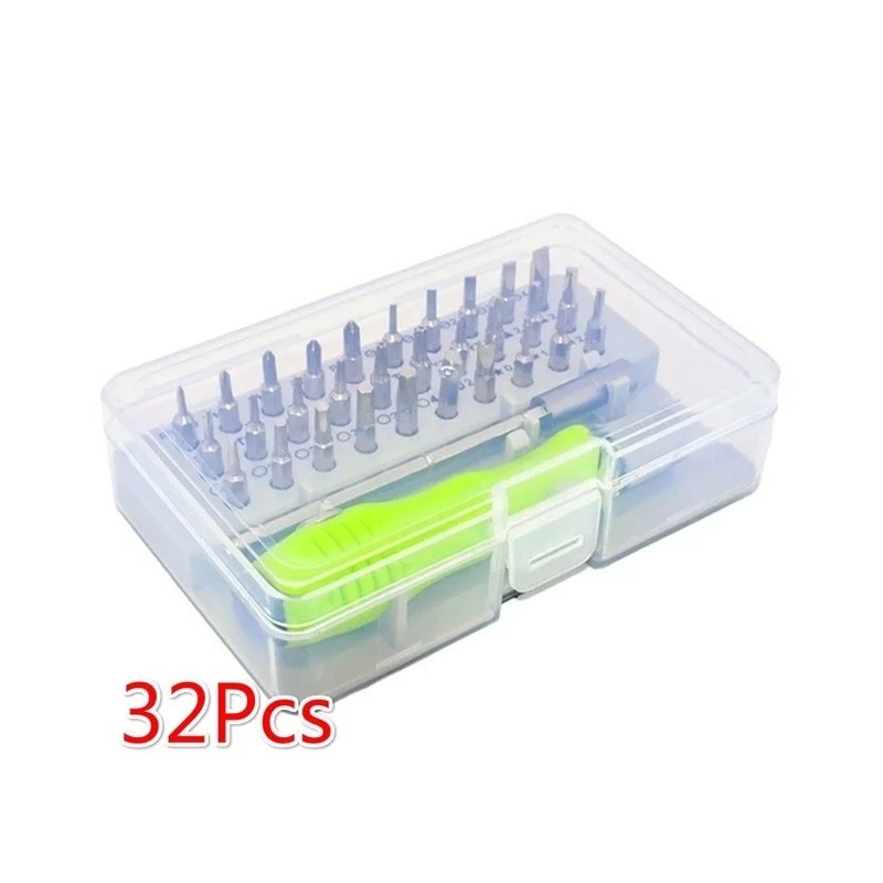 Reparare unelte Set de șurubelnițe 32 în 1 Kit de biți de șurubelniță magnetică de precizie Mini Telefon mobil IPad Întreținere Reparare unelte Set de șurubelnițe 32 în 1 Kit de biți de șurubelniță magnetică de precizie Mini Telefon mobil IPad Întreținere