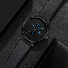 Set 2 buc. Ceasuri sportive pentru bărbați de modă, ceas de mână cu quartz pentru afaceri, ceas de lux pentru bărbați, ocazional