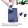 Organizator magnetic de fir mouse-ul de birou Protector de clemă pentru cablu Înfășurator de cablu Mușcă de rând autoadeziv Supo