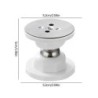 Opritor de ușă din oțel inoxidabil Suport magnetic pentru opritor de ușă Anti-coliziune Opritor de ușă rezistent la vânt Aspiraț