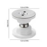Opritor de ușă din oțel inoxidabil Suport magnetic pentru opritor de ușă Anti-coliziune Opritor de ușă rezistent la vânt Aspiraț
