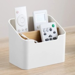 Cutie de depozitare multifuncțională TV Aer condiționat Organizator cu telecomandă Cutie practică pentru țesături Cutie de depoz