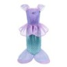 Rochie Printesa Fete Copii Cenusareasa Alba ca Zapada Aurora Sofia Rapunzel Cenusareasa Costum de Halloween Rochie de petrecere 