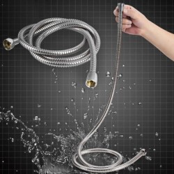 Furtun de duș flexibil din oțel inoxidabil Prelungire pentru furtun de apă pentru duș de baie Tub de tragere Accesorii pentru ba