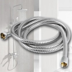 Furtun de duș flexibil din oțel inoxidabil Prelungire pentru furtun de apă pentru duș de baie Tub de tragere Accesorii pentru ba