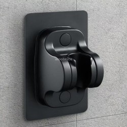 Cap de duș cu 5 moduri, reglabil, cu economie de apă, cap de duș, cu masaj cu apă, cu cârlig, furtun, accesorii pentru baie
