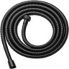 Furtun de duș flexibil SUS 304 negru de 1,5/2M, lung de baie pentru duș, extensie pentru furtun de apă, țeavă sanitară, tub de t