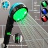 Afișaj digital pentru temperatură LED Cap de duș 3/7 modificări de culori Cap de duș de înaltă presiune Duză pentru duș de mână 