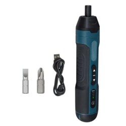 Mini șurubelniță electrică fără fir, reîncărcabilă, 1300 mAh, reglare, burghiu electric, instrumente de reparare a cuplului de d