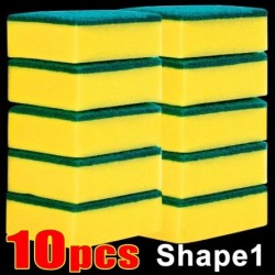Bureți de curățare foarte absorbanți pentru spălat vase Magic Clean Pot Rugina Burete Perie Detergent pentru grăsimi de bucătări