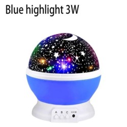 Proiector înstelat Lumină de noapte Cer rotativ Lampă cu lună Lămpi galaxie Decorare dormitor acasă Lumini de Crăciun Lumină cu 