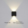 Lampă de perete cu LED, în aer liber, impermeabilă, pentru interior, 2W 4W 6W 8W 10W Lampă de noptieră minimalistă creativă pent