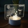 Creativ LED Note Board Lumină de noapte USB Reinscriptibil Mesaje Lumină caldă Moale Pentru Copii Iubita Decorare Lampă de noapt