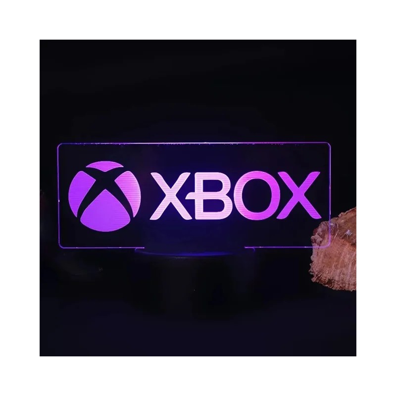Configurare pentru jocuri cu LED 3D Lampă RGB Cameră de jocuri alimentată prin USB Lampă pentru copii Dormitor Lumini de noapte 
