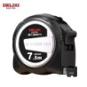 Rubică de măsurare DELIXI ELECTRIC, 7,5 M * 25 mm ABS îngroșat, dur, anti-cădere, durabil, riglă, cutie rezistentă la uzură, rig