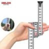 Rubică de măsurare DELIXI ELECTRIC, 7,5 M * 25 mm ABS îngroșat, dur, anti-cădere, durabil, riglă, cutie rezistentă la uzură, rig