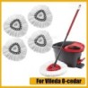 Cap de mop alb de înlocuire pentru mop din microfibră rezerve Cap de înlocuire pentru mop pentru capete de mop de schimb Vileda 