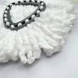 Cap de mop alb de înlocuire pentru mop din microfibră rezerve Cap de înlocuire pentru mop pentru capete de mop de schimb Vileda 