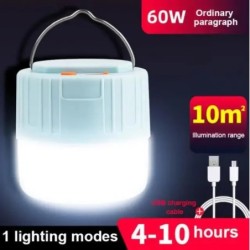 Lumină solară în aer liber Lampă cu LED Becuri reîncărcabile Lumină de urgență Conectare Camping Pescuit Lanternă portabilă